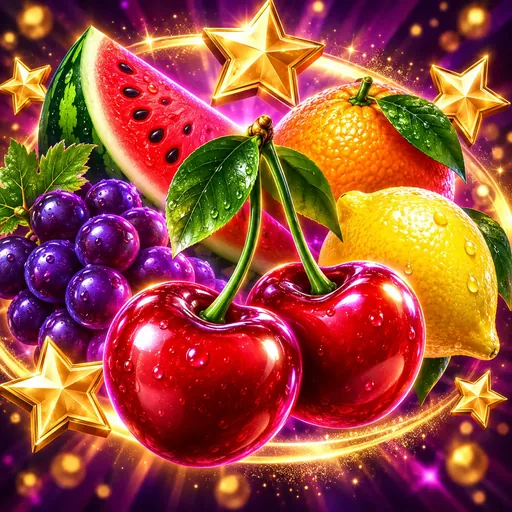 All-Star Fruits classic fruit and 777 symbols